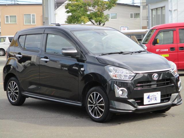 ミライース Ｘ　ＳＡＩＩＩ　スマアシ３　ＬＥＤライト　本州車　エアロ　社外ＡＷ　エコアイドル　ドアバイザー　プライバシーガラス（14枚目）