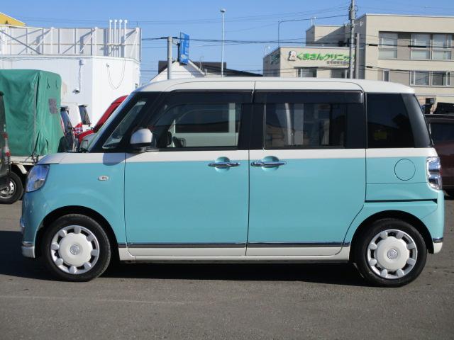 ムーヴキャンバス Xリミテッドメイクアップ SAII 衝突軽減ブレーキ ナビ 本州仕入 両側パワースライドドア バックカメラ 下廻塗装済 プッシュスタート(19枚目)