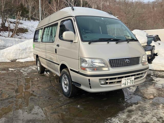 ハイエースバン キャンピングカー4WDディーゼル スライドドア アルミホイール AT CD エアコン(3枚目)