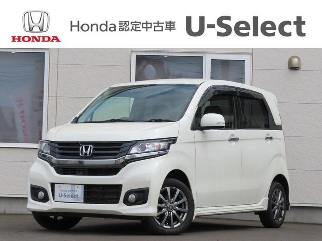 Ｎ－ＷＧＮカスタム Ｇ　社外７型ナビ・社外エンスタ・Ｈｏｎｄａスマートキーシステム・ディスチャージヘッドライト（オートライトコントロール付）・親水／ヒーテッドドアミラー＆フロントドア撥水ガラス・１４インチアルミホイール（2枚目）