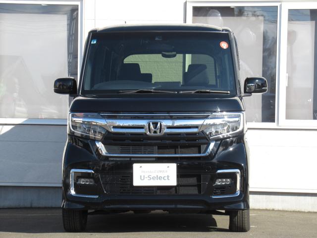 N-BOXカスタム L 純正7型ナビ・純正エンジンスタータ・前席シートヒーター付・オートリトラミラー・プラズマクラスター技術搭載フルオート・エアコンディショナー・リア左側パワースライドドア(2枚目)