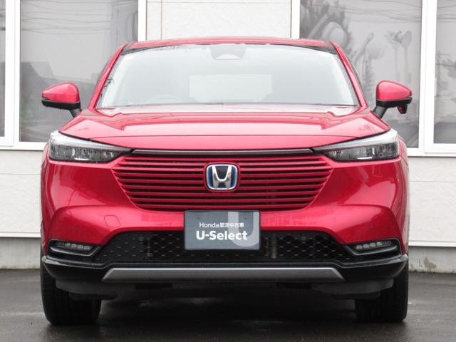 ヴェゼル ｅ：ＨＥＶＺ　純正ＥＴＣ付・純正エンジンスタータ・オーディオレス・運転席助手席シートヒーター・パワーテールゲート・ブラインドスポットインフォメーション・親水／ヒーテッドドアミラー＋熱線入りフロントウインドウ（2枚目）