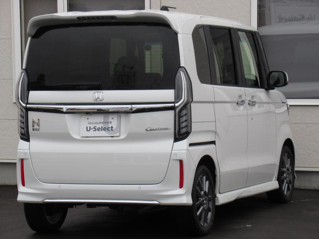 Ｎ－ＢＯＸカスタム Ｌターボ　ＨｏｎｄａＳＥＮＳＩＮＧ／オートリトラミラー／アレルクリーンプラスシート／プライムスムース＆トリコットコンビシート／プラズマクラスター技術搭載フルオート・エアコンディショナー（8枚目）