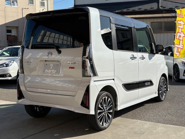 タント カスタムＲＳ　１オーナー　４ＷＤ　純正エンスタ　フロントグリルロアガーニッシュ　レーダークルーズ　コーナーセンサー　１０型スタイリッシュナビ　全方位　ＢＴ　フルセグ　ＥＴＣ２．０　ドラレコ前後　両側電動パワスラ（8枚目）