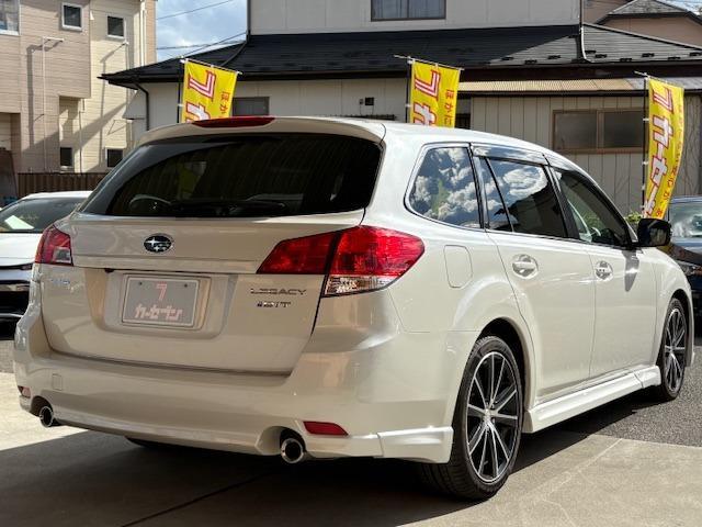 レガシィツーリングワゴン ２．０ＧＴ　ＤＩＴ　スペックＢアイサイト　アイサイト　４ＷＤ　ターボ　レーダークルーズ　衝突軽減　レーンアシスト　純正ナビ　Ｂカメラ　ＢＴ　ＵＳＢ　ＳＤ　フルセグ　ＥＴＣ　ドラレコ前後　レーダー探知機　ハーフレザー　パワーシート　純正ＡＷ（8枚目）