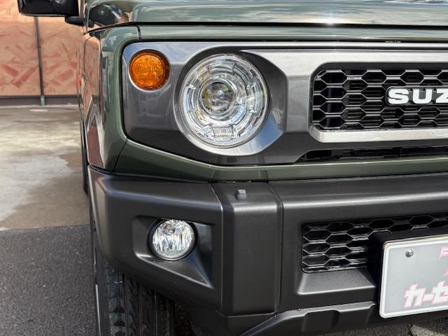 ジムニー XC 4WD セーフティサポート デュアルセンサーブレーキサポート クルコン 純正OPグリル 純正OPハイメンタイヤカバー 純正8インチナビ Bカメラ BT USB フルセグ ETC ドラレコ シートヒータ(11枚目)