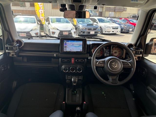 ジムニー XC 4WD セーフティサポート デュアルセンサーブレーキサポート クルコン 純正OPグリル 純正OPハイメンタイヤカバー 純正8インチナビ Bカメラ BT USB フルセグ ETC ドラレコ シートヒータ(46枚目)