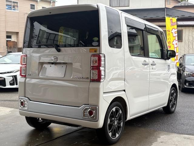 ウェイク G SA ターボ スマートアシスト 衝突軽減 社外ナビ バックカメラ Bluetooth ワンセグ ETC ドラレコ前後 ベンチシート 両側電動パワスラ 電格ミラー LEDヘッドライト 純正AW(9枚目)