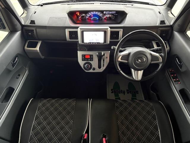 ウェイク G SA ターボ スマートアシスト 衝突軽減 社外ナビ バックカメラ Bluetooth ワンセグ ETC ドラレコ前後 ベンチシート 両側電動パワスラ 電格ミラー LEDヘッドライト 純正AW(45枚目)