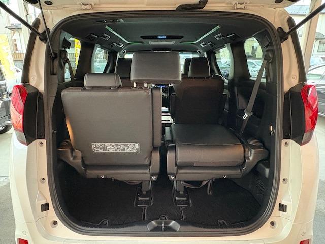 アルファード 2.5S Aパッケージ タイプブラック 1オーナー 寒冷地 夏冬タイヤ プリクラッシュセーフティ コーナーセンサ 純正エンスタ 純正ナビ F/Bカメラ BT フルセグ 後席モニター ETC2.0 純正ドラレコ 両側パワスラ 電動リアゲート(54枚目)