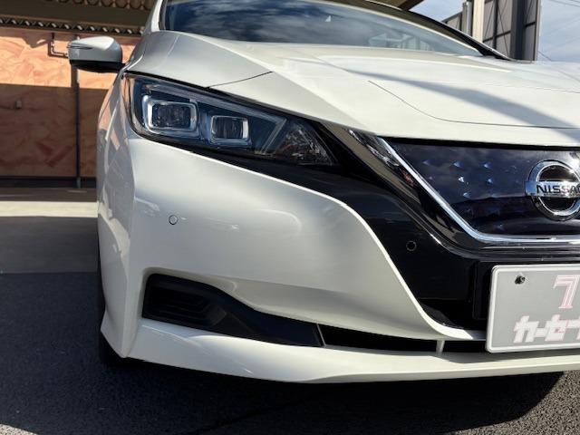 リーフ S 夏冬タイヤ エマージェンシーブレーキ クルコン 衝突軽減 レーンアシスト コーナーセンサ 純正ナビ バックカメラ Bluetooth フルセグ ETC ドラレコ前後 シートヒーター ステアリングヒータ(12枚目)