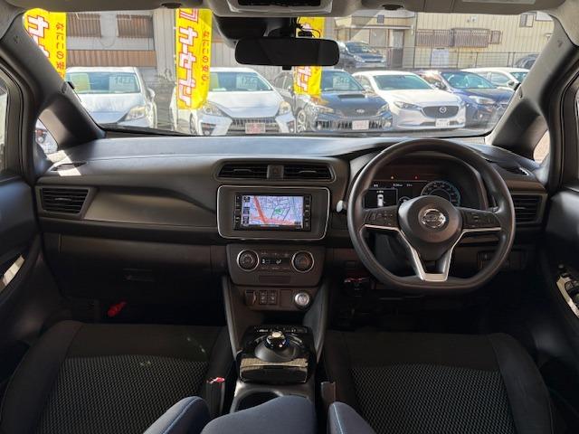 リーフ S 夏冬タイヤ エマージェンシーブレーキ クルコン 衝突軽減 レーンアシスト コーナーセンサ 純正ナビ バックカメラ Bluetooth フルセグ ETC ドラレコ前後 シートヒーター ステアリングヒータ(45枚目)