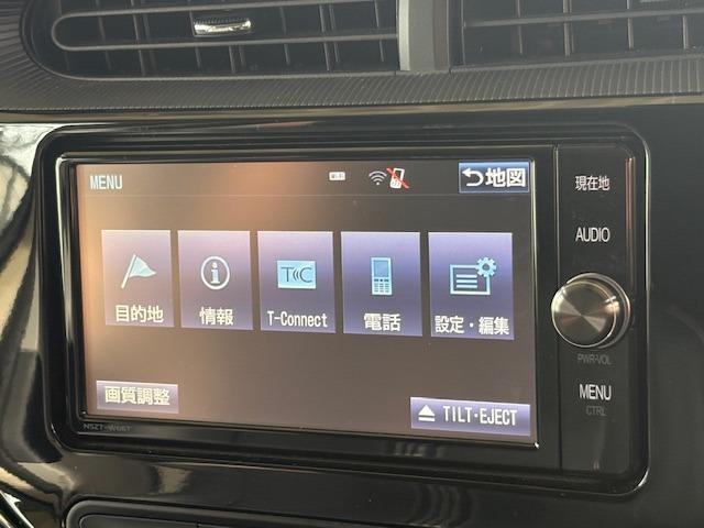 アクア クロスオーバー セーフティセンス 衝突軽減 レーンアシスト コーナーセンサー オートハイビーム 純正ナビ バックカメラ Bluetooth フルセグ ETC ドラレコ ハーフレザー シートヒーター LED 純正AW(28枚目)