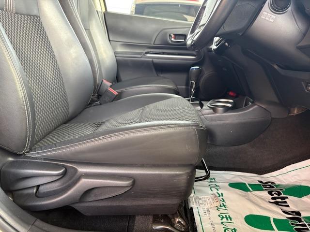 アクア クロスオーバー セーフティセンス 衝突軽減 レーンアシスト コーナーセンサー オートハイビーム 純正ナビ バックカメラ Bluetooth フルセグ ETC ドラレコ ハーフレザー シートヒーター LED 純正AW(36枚目)