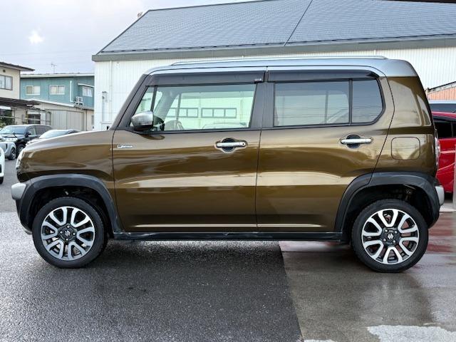 ハスラー JスタイルIII スズキセーフティサポート アイドリングストップ 衝突軽減 レーンアシスト オートハイビーム 社外ナビ Bluetooth SD フルセグ ETC ドラレコ ハーフレザー シートヒータ LED 純正AW(8枚目)