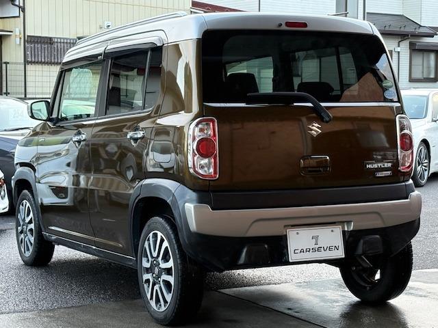 ハスラー JスタイルIII スズキセーフティサポート アイドリングストップ 衝突軽減 レーンアシスト オートハイビーム 社外ナビ Bluetooth SD フルセグ ETC ドラレコ ハーフレザー シートヒータ LED 純正AW(9枚目)