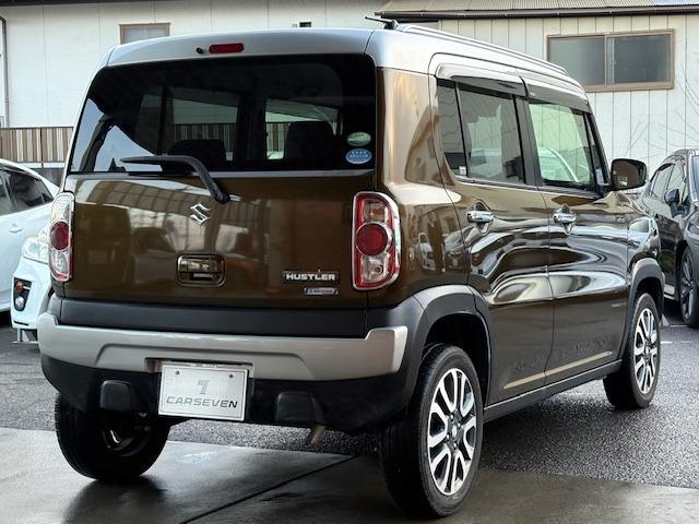 ハスラー JスタイルIII スズキセーフティサポート アイドリングストップ 衝突軽減 レーンアシスト オートハイビーム 社外ナビ Bluetooth SD フルセグ ETC ドラレコ ハーフレザー シートヒータ LED 純正AW(10枚目)