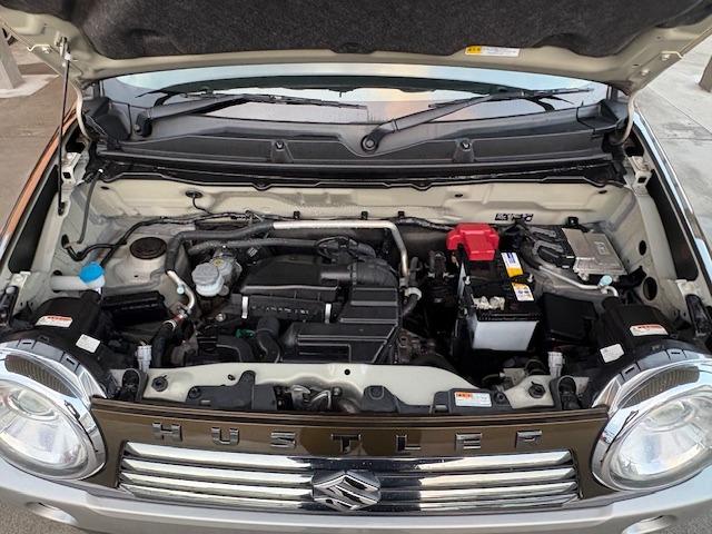 ハスラー JスタイルIII スズキセーフティサポート アイドリングストップ 衝突軽減 レーンアシスト オートハイビーム 社外ナビ Bluetooth SD フルセグ ETC ドラレコ ハーフレザー シートヒータ LED 純正AW(48枚目)