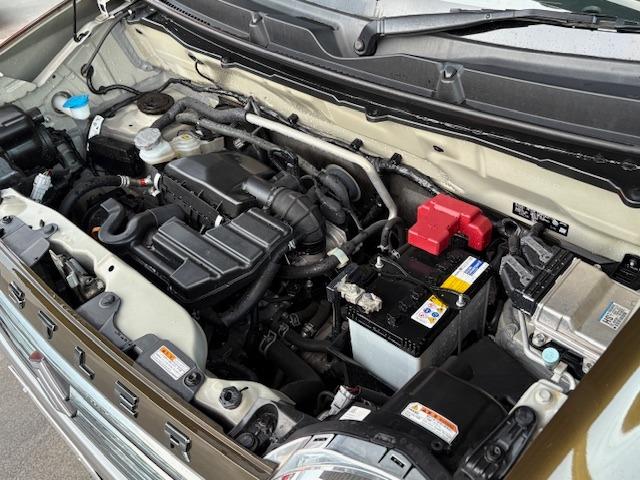 ハスラー JスタイルIII スズキセーフティサポート アイドリングストップ 衝突軽減 レーンアシスト オートハイビーム 社外ナビ Bluetooth SD フルセグ ETC ドラレコ ハーフレザー シートヒータ LED 純正AW(50枚目)