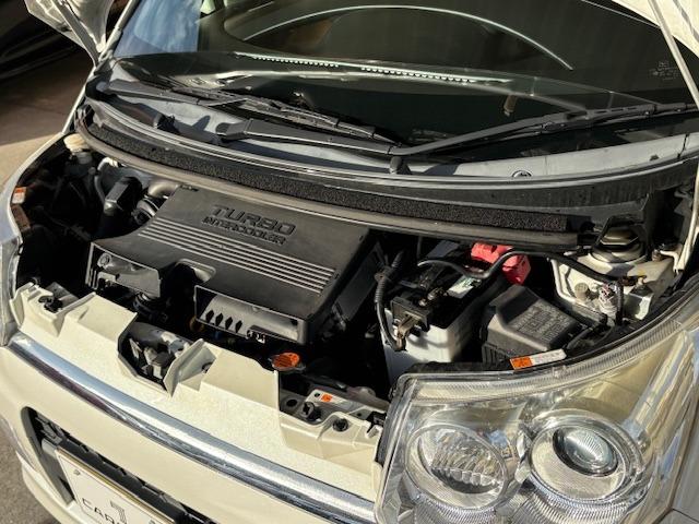 ムーヴ カスタム R VS 夏冬タイヤ 社外ポータブルナビ 社外CDオーディオ USB AUX ETC ドラレコ前後 ベンチシート 電動格納ミラー HIDヘッドライト(50枚目)