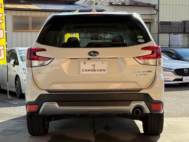 フォレスター アドバンス 1オーナ サンルーフ 夏冬タイヤ アイサイトセーフティプラス コーナーセンサ SRH BSM 100V メーカーOPナビ F/S/Bカメラ BT フルセグ ETC ドラレコ 茶革シート 電動リアゲート(8枚目)