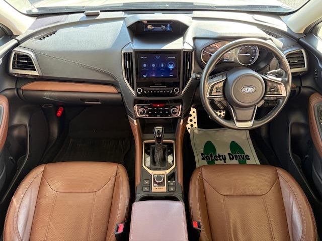 フォレスター アドバンス 1オーナ サンルーフ 夏冬タイヤ アイサイトセーフティプラス コーナーセンサ SRH BSM 100V メーカーOPナビ F/S/Bカメラ BT フルセグ ETC ドラレコ 茶革シート 電動リアゲート(50枚目)