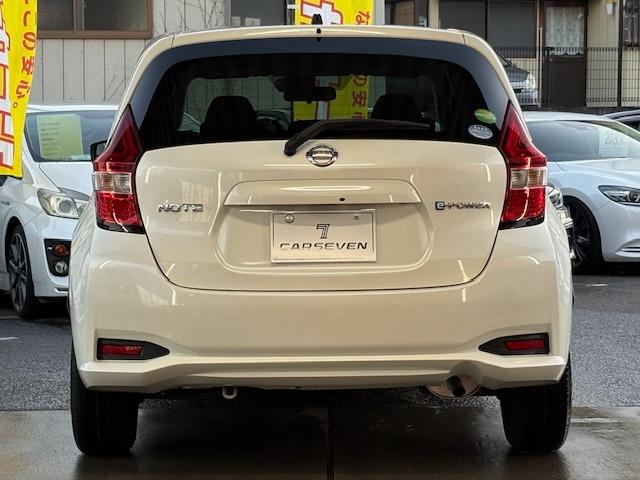 ノート ｅ－パワー　Ｘ　ワンオーナー　夏冬タイヤ　衝突軽減　レーンアシスト　電動格納ミラー　純正ナビ　Ｂｌｕｅｔｏｏｔｈ　ＡＵＸ　ＳＤ　フルセグ（9枚目）