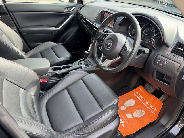 ＣＸ－５ ＸＤ　Ｌパッケージ　ＫＥＮＳＴＹＬＥエアロ・本州仕入れ・本革シート・ナビ・フルセグＴＶ・Ｂｌｕｅｔｏｏｔｈ・ＥＴＣ・ＨＩＤ・シートヒーター・パワーシート・スマートキー・プッシュスタート（15枚目）