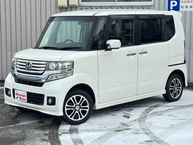 Ｎ－ＢＯＸカスタム Ｇ　ＳＳパッケージ　１年距離無制限保証付・両側Ｐスラ・社外ナビ・フリップダウンモニター・スマートキー・プッシュスタート（4枚目）