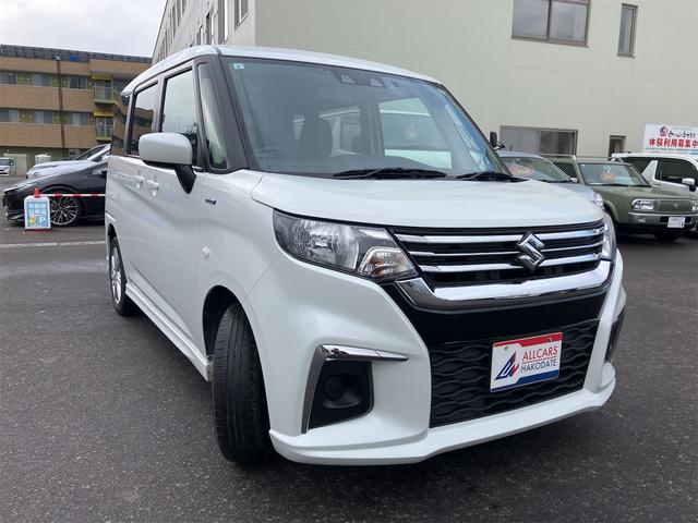 ソリオ ハイブリッドMX 4WD ドライブレコーダー ETC バックカメラ ナビ クリアランスソナー オートクルーズコントロール レーンアシスト 衝突被害軽減システム 両側スライド・片側電動 オートライト スマートキー(3枚目)