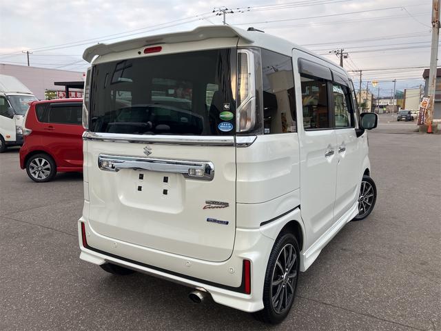 スペーシアカスタム ハイブリッドＸＳ　４ＷＤ　バックカメラ　両側電動スライドドア　クリアランスソナー　レーンアシスト　衝突被害軽減システム　スマートキー　アイドリングストップ　電動格納ミラー　シートヒーター　ベンチシート　ＣＶＴ（8枚目）
