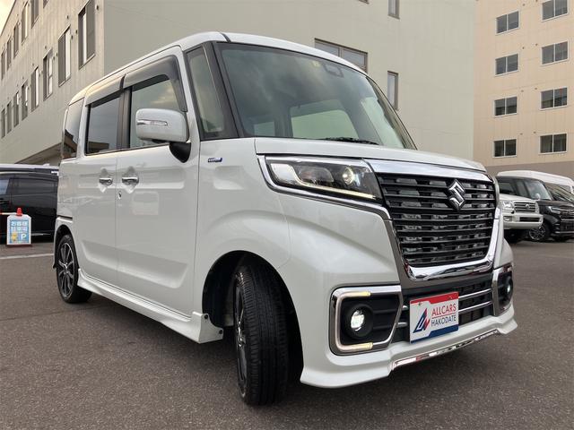 スペーシアカスタム ハイブリッドＸＳ　４ＷＤ　バックカメラ　両側電動スライドドア　クリアランスソナー　レーンアシスト　衝突被害軽減システム　スマートキー　アイドリングストップ　電動格納ミラー　シートヒーター　ベンチシート　ＣＶＴ（12枚目）
