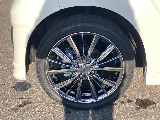 Ｎ－ＢＯＸカスタム Ｇ・Ａパッケージ　４ＷＤ　両側スライド・片側電動　ナビ　ＴＶ　衝突被害軽減システム　ＨＩＤ　スマートキー　アイドリングストップ　ベンチシート　ＣＶＴ　盗難防止システム　ＡＢＳ　ＥＳＣ　アルミホイール　エアコン（41枚目）