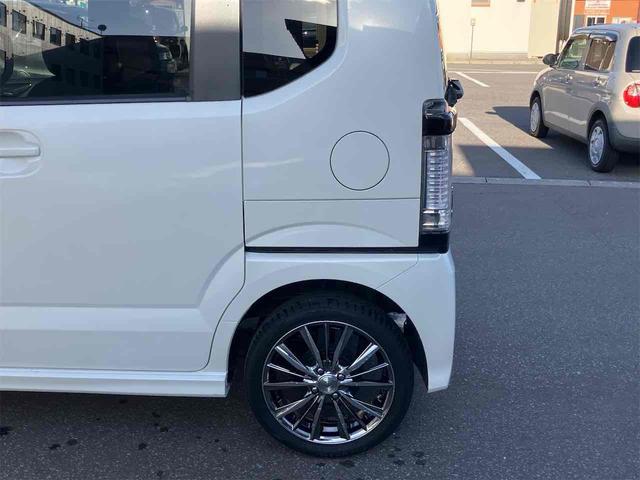 Ｎ－ＢＯＸカスタム Ｇ・Ａパッケージ　４ＷＤ　両側スライド・片側電動　ナビ　ＴＶ　衝突被害軽減システム　ＨＩＤ　スマートキー　アイドリングストップ　ベンチシート　ＣＶＴ　盗難防止システム　ＡＢＳ　ＥＳＣ　アルミホイール　エアコン（46枚目）