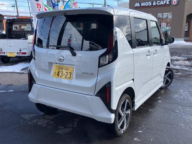 ムーヴ RS 4WD バックカメラ 両側電動スライドドア ナビ TV クリアランスソナー オートクルーズコントロール レーンアシスト 衝突被害軽減システム LEDヘッドランプ スマートキー アイドリングストップ(6枚目)