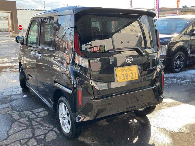 ムーヴ G 4WD 両側スライド・片側電動 ナビ クリアランスソナー 衝突被害軽減システム LEDヘッドランプ スマートキー アイドリングストップ 電動格納ミラー ベンチシート CVT 盗難防止システム ABS(7枚目)