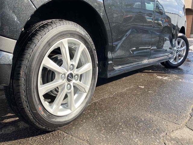 ムーヴ G 4WD 両側スライド・片側電動 ナビ クリアランスソナー 衝突被害軽減システム LEDヘッドランプ スマートキー アイドリングストップ 電動格納ミラー ベンチシート CVT 盗難防止システム ABS(9枚目)