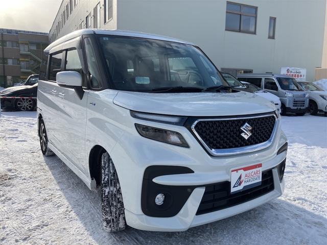 ソリオバンディット ハイブリッドＭＶ　４ＷＤ　ドライブレコーダー　バックカメラ　ナビ　クリアランスソナー　オートクルーズコントロール　レーンアシスト　衝突被害軽減システム　両側電動スライドドア　オートライト　ＬＥＤヘッドランプ（2枚目）