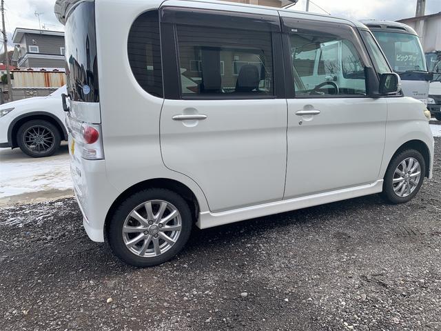 タント カスタムX 4WD ETC スライドドア ナビ TV HID スマートキー 電動格納ミラー ベンチシート AT 盗難防止システム ABS CD アルミホイール 衝突安全ボディ エアコン パワーステアリング(17枚目)