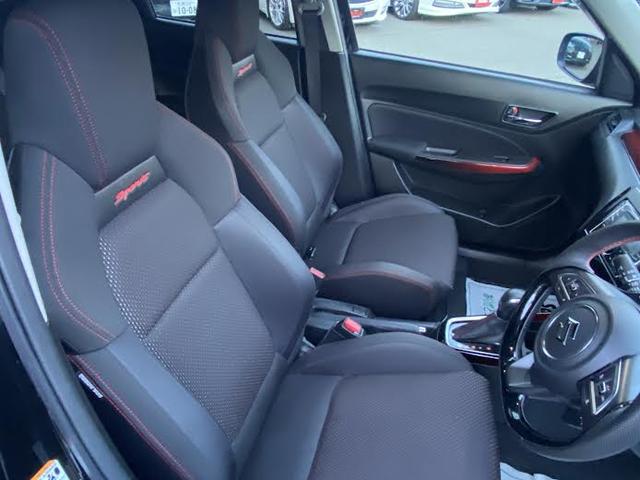 スイフトスポーツ セーフティパッケージ装着車 インタークーラーターボ6AT/パドルシフト/デュアルセンサーブレーキサポート/シートヒーター/運転席・助手席・サイド・カーテンエアバック(22枚目)