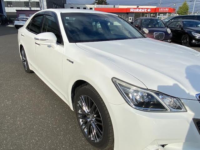 クラウンハイブリッド アスリートS Four 4WD/ワンオーナー車/寒冷地仕様/黒革パワーシート/純正18AW/ベンチレーション&シートヒーター/ハンドルヒーター/純正スマートキー一体型エンジンスターター/ETC/(40枚目)