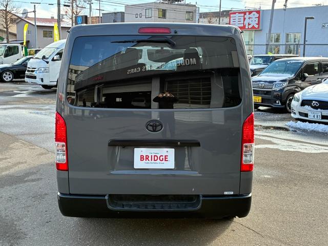 ハイエースバン ロングスーパーGL 4ナンバー貨物1年車検 色替全塗装 ベッドキット シートカバー ナビ バックカメラ リヤヒーター リヤクーラー(5枚目)