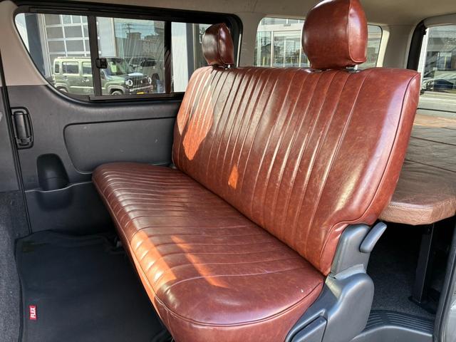 ハイエースバン ロングスーパーGL 4ナンバー貨物1年車検 色替全塗装 ベッドキット シートカバー ナビ バックカメラ リヤヒーター リヤクーラー(15枚目)