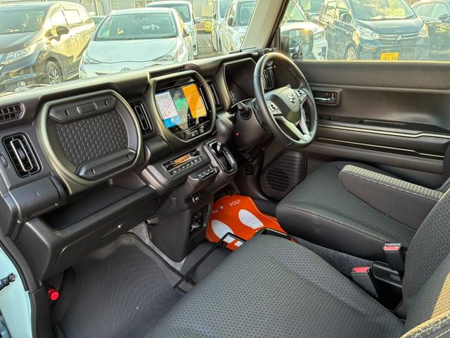ハスラー タフワイルドターボ　ターボ　４ＷＤ　ワンオーナーユーザー買取車　メーカーオプション９型ナビ　ＴＶ　ＤＶＤ　全方位カメラ　ＥＴＣ　ドラレコ　スマートキー　エンスタ（17枚目）