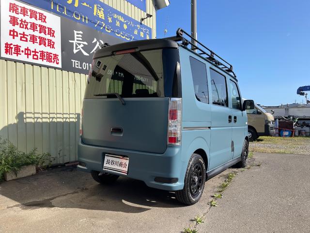 Ｅ　ルーフキャリア　ナビＴＶ　エンジンスターター　ターボ　４ＷＤ　ＡＴ　社外ホイール　寒冷地　全塗装(10枚目)