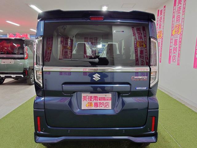 スペーシアカスタム ハイブリッドGS 4WD 登録済み未使用車  デュアルセンサーブレーキサポート シートヒーター 寒冷地仕様 スマートキー プッシュスタート LEDヘッドライト(10枚目)