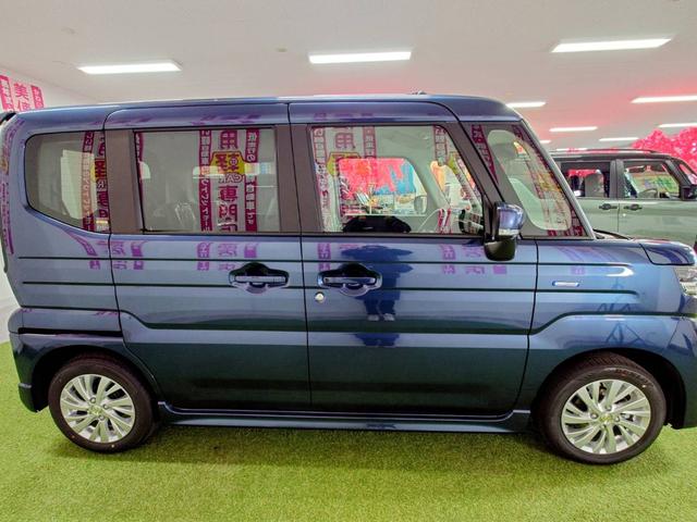 スペーシアカスタム ハイブリッドGS 4WD 登録済み未使用車  デュアルセンサーブレーキサポート シートヒーター 寒冷地仕様 スマートキー プッシュスタート LEDヘッドライト(11枚目)