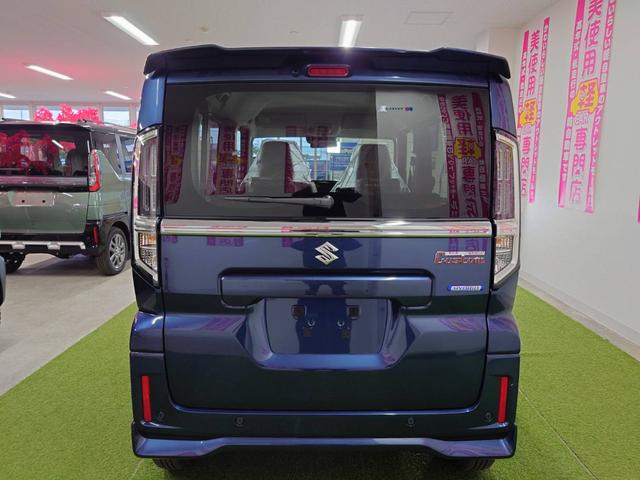 スペーシアカスタム ハイブリッドGS 4WD 登録済み未使用車  デュアルセンサーブレーキサポート シートヒーター 寒冷地仕様 スマートキー プッシュスタート LEDヘッドライト(12枚目)