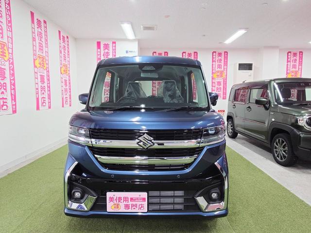 スペーシアカスタム ハイブリッドGS 4WD 登録済み未使用車  デュアルセンサーブレーキサポート シートヒーター 寒冷地仕様 スマートキー プッシュスタート LEDヘッドライト(16枚目)