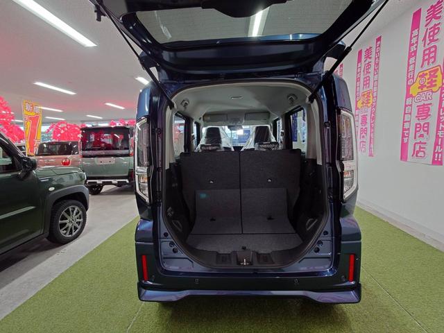 スペーシアカスタム ハイブリッドGS 4WD 登録済み未使用車  デュアルセンサーブレーキサポート シートヒーター 寒冷地仕様 スマートキー プッシュスタート LEDヘッドライト(48枚目)